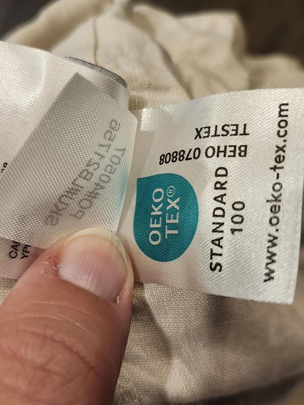 Quince European Linen Duvet Cover Queen Full Sand NWOT OEKO-TEX